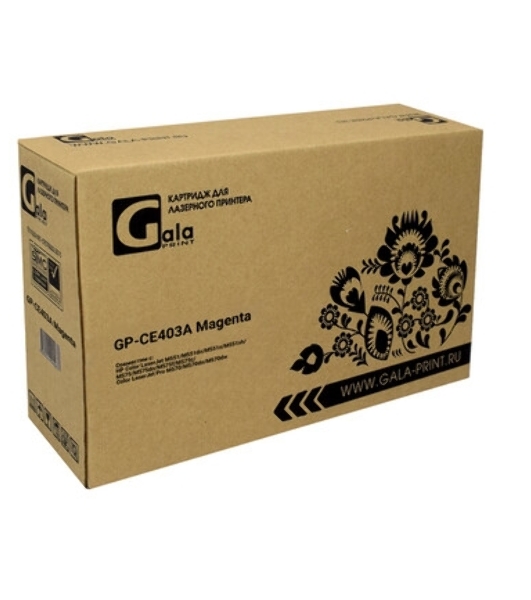 Картридж лазерный GalaPrint GP-CE403A Magenta (6000 стр) для HP Color LaserJet Enterprise M551dn/M551n/M551xh