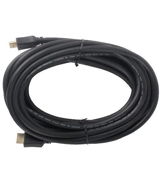 Кабель Cablexpert HDMI CC-HDMI4-7.5M, 19M/19M, v2.0, медь, позол.разъемы, экран, 7.5м, черный, пакет