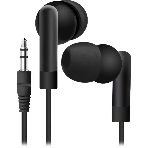 Проводные наушники Defender Basic 210 черный, внутриканальные, Jack 3.5 мм, фото 1