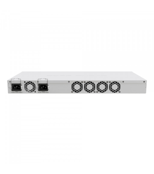 Маршрутизатор Mikrotik CCR2116-12G-4S+ Cloud Core Router 2116-12G-4S+ with Amazon Annapurna Labs Alpine v3 AL73400 CPU (16-cores, 2GHz per core), 16Gb RAM, 4xSFP+ cage, 13xGbit LAN, M.2 PCIe slot, RouterOS L6, 1U rackmount case, Dual PSU
