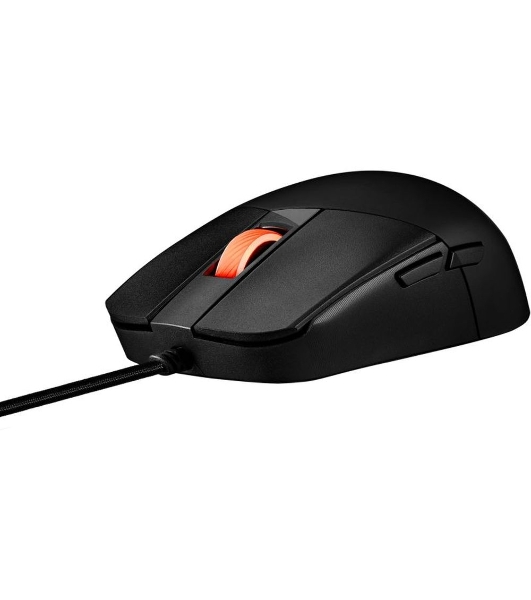 Мышь проводная ASUS P518 ROG STRIX IMPACT III черный, 12000 dpi, USB, кнопки - 5