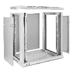Шкаф телекоммуникационный 19' настенный 12U ExeGate EC-WM-12U.450.M.GREY (19', 12U, 600x450x635 мм (ШхГхВ), передняя дверь металл, съемные боковые панели, пыле- и влагозащита IP23, светло-серый RAL 7035), фото4