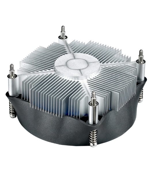 Кулер для процессора DEEPCOOL THETA 15 PWM черный/синий, 100 мм, алюминий, 2800 об/мин, 36 дБ, 4 pin, 95 Вт, 46 мм