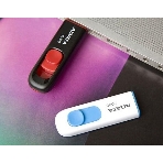 Флешка USB ADATA С008 (AC008-32G-RKD), 32Gb, USB 2.0, R/W 15/5, черный/красный, фото9