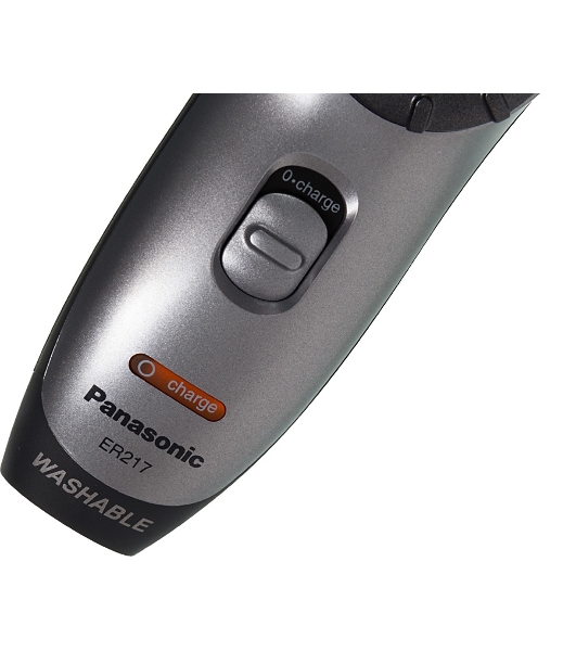 Машинка для стрижки Panasonic ER217S520 серебристый (насадок в компл:1шт)
