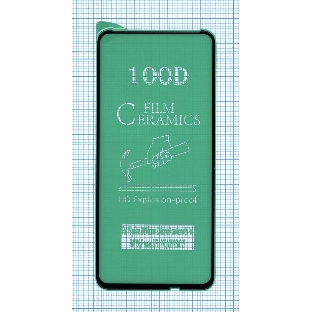 Керамическая пленка (стекло) для Huawei Y9 Prime/P Smart Z черный