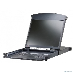 Коммутаторы консоли ATEN 8P CAT5 HIGH DENSITY DUAL RAIL LCD 19INCH OVER IP, фото5