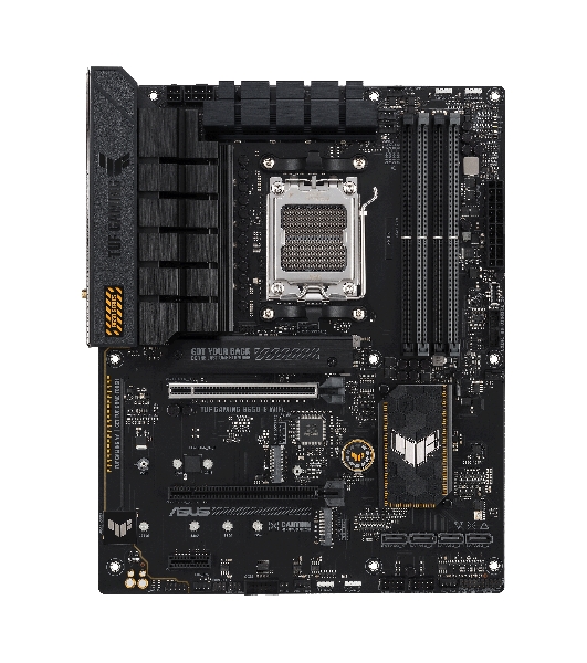 Материнская плата ASUS TUF GAMING B650-E WIFI, AM5, AMD B650, 4xDDR5, 4xSATA, 2xM.2, 1xPCI-E 4.0 x16, 2xPCI-E x1, 2xDP, 1xHDMI, 1x 2.5Gb LAN, 1xUSB-A 3.2 Gen 2, 2xUSB-A 3.2 Gen 1, 4xUSB-A 2.0, 1xUSB-C 3.2 Gen 2, 3x3.5 мм, 7.1, ATX