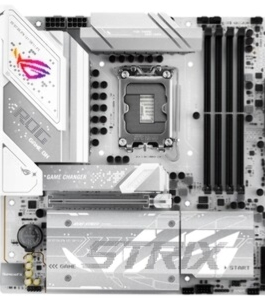 Материнская плата ASUS ROG STRIX B860-G GAMING WIFI, LGA 1851, Intel B860, 4xDDR5, 4xSATA, 4xM.2, 1xPCIe 5.0 x16, 1xDP, 1xHDMI, 1xThunderbolt 4, 1x 2.5Gb LAN, 1xUSB-C 20Gbps, 1xUSB-A 10Gbps, 3xUSB-A 5Gbps, 4xUSB-A 2.0, 2x3.5 мм, 7.1, mATX