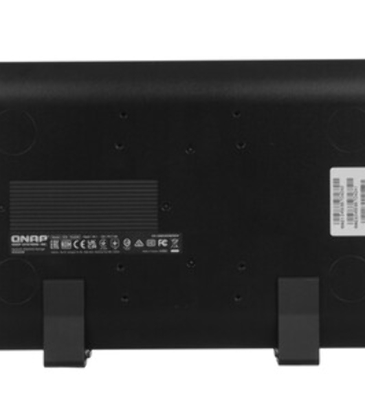 Сетевое хранилище SMB QNAP TS-410E-8G NAS fanless 4 2.5 SSD trays. Intel Celeron J6412 4-core 2.0-2.6 GHz, 8 Gb RAM (max), 2x2.5 GbE, 4xUSB 3.2 Gen 2 (10Gbps),1xHDMI