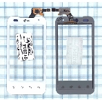 Сенсорное стекло (тачскрин) для LG P990 Optimus 2X, белое, фото3