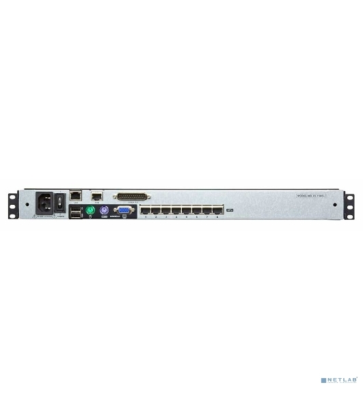 Коммутаторы консоли ATEN 8P CAT5 HIGH DENSITY DUAL RAIL LCD 19INCH OVER IP