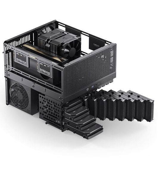 Компьютерный корпус JONSBO Computer Case N5 черный