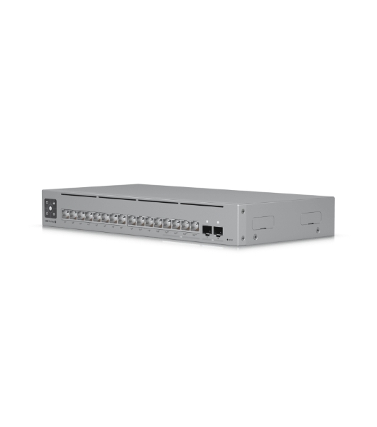 Коммутатор Ubiquiti Networking interface, (12) GbE RJ45 ports (4) 1/2.5 GbE RJ45 ports (2) 10G SFP+ ports; Total non-blocking throughput, 42 Gbps; Switching capacity, 84 Gbps