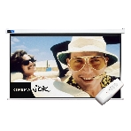 Экран Pro 600x338см Motoscreen 16:9 настенно-потолочный(моторизованный) 271' фибергласс, черный корпус, фото 1