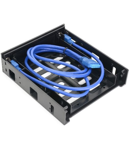 Панель с двумя портами USB 3.0 в слот 5.25 компьютерного корпуса и слот 1x3.5/2x2.5 CMU3-B5