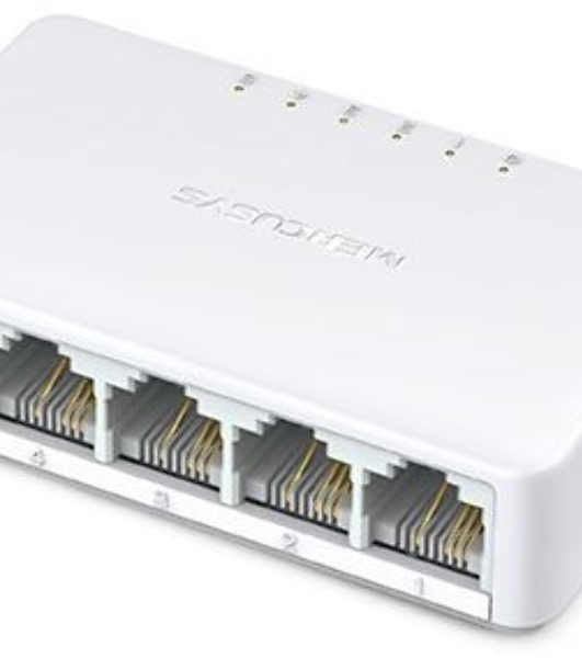 Коммутатор Mercusys MS105, 5 портов Ethernet 100 Мбит/с