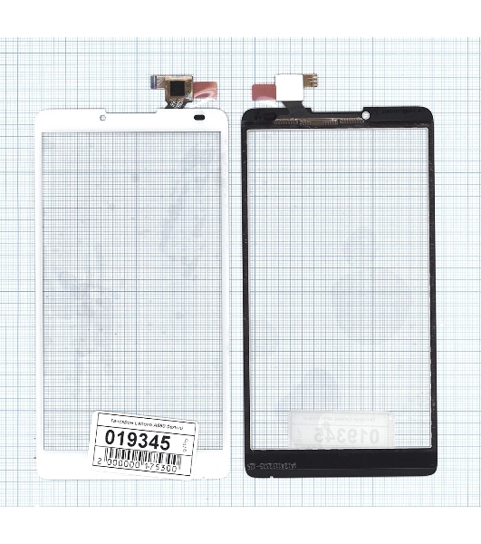 Сенсорное стекло (тачскрин) для Lenovo A880 белое