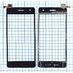 Сенсорное стекло (тачскрин) для Micromax Canvas Knight A350, черное, фото4