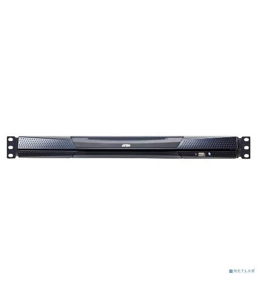 Коммутаторы консоли ATEN 8P CAT5 HIGH DENSITY DUAL RAIL LCD 19INCH OVER IP
