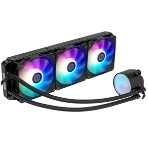 Система жидкостного охлаждения PcCooler DA360 BK ARGb Soc-AM5/AM4/1200/1700/1851 черный 4-pin Al 300W Ret (DA360-BKAWXX-GL), фото5