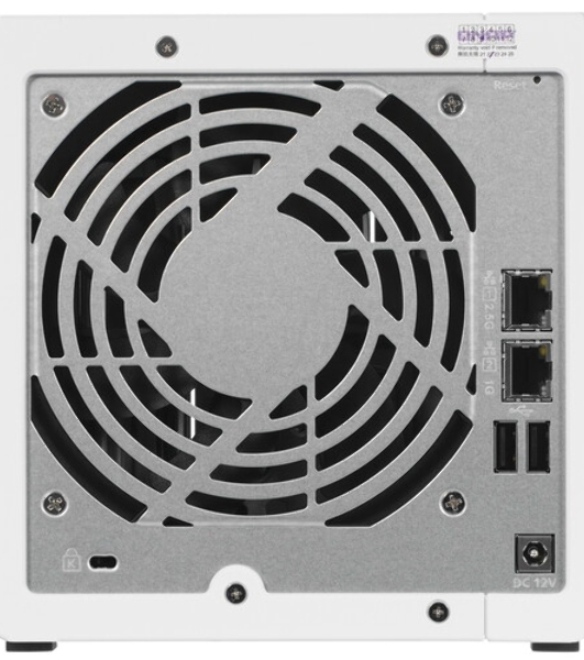 Сетевое хранилище SMB QNAP TS-433-4G NAS 4 HDD trays. ARM 4-core Cortex-A55 2.0GHz, ram 4 Gb (max), 1x1GbE, 1x2.5GbE, 2xUSB 2.0 port,1xUSB 3.2 Gen 1