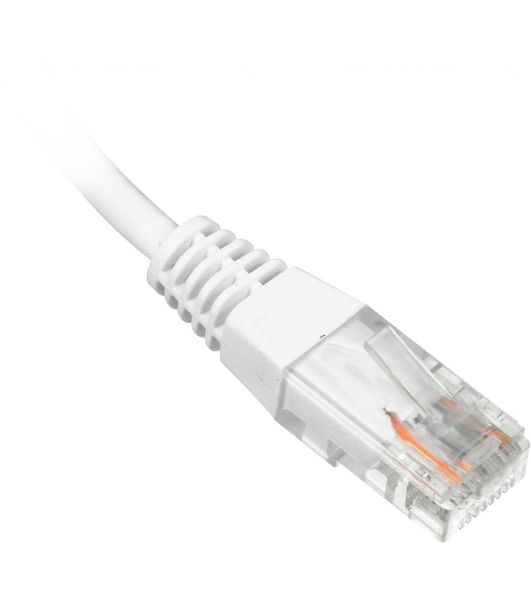 Патч-корд LANMASTER UTP TWT-45-45-0.5-WH вилка RJ-45-вилка RJ-45 cat.5е 0.5м белый ПВХ