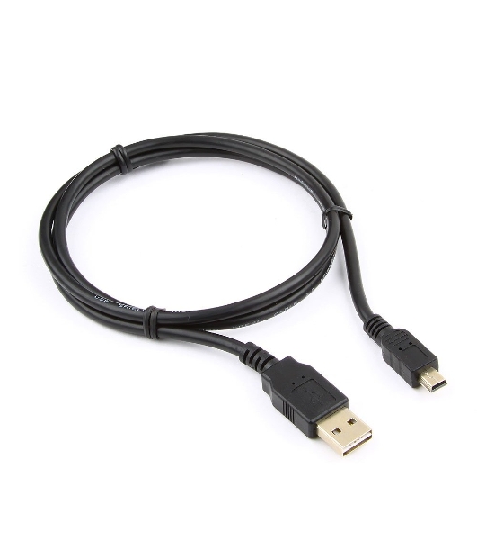 Кабель USB2.0 Gembird/Cablexpert, мультиразъем USB, AM/miniB 5P, 1м, пакет CC-5PUSB2D-1M