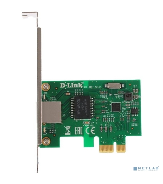 Сетевой адаптер Gigabit Ethernet D-Link DGE-560T/D1A PCI Express