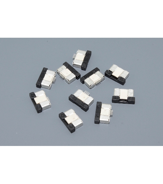 Разъем FPC Half Coverage Top Contact 0.5K-BS-4PWB 4 pin высота 2мм шаг 0,5мм 10 шт