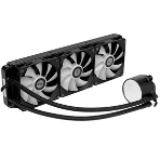 Система жидкостного охлаждения PcCooler DA360 BK ARGb Soc-AM5/AM4/1200/1700/1851 черный 4-pin Al 300W Ret (DA360-BKAWXX-GL), фото4