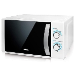 Микроволновая печь BBK 20MWS-711M/WS C белый/серебристый, 20 л, 700 Вт, переключатели - поворотный механизм, фото6