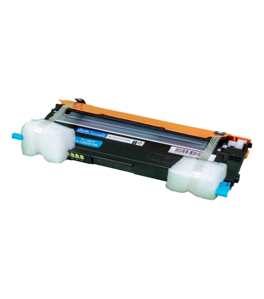 Картридж лазерный Sakura CLTC407S для Samsung CLP-320/325, CLX-3185, синий, 1000 к.