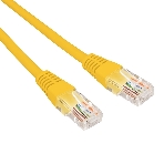 Патч-корд U/UTP Rexant cat.5e, RJ45-RJ45, 26AWG, ZH нг(А)-HF, желтый, 1 м, фото 1