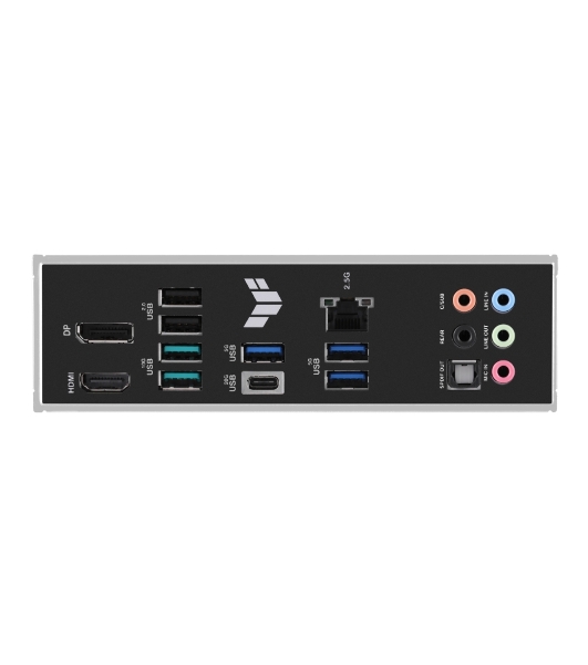 Материнская плата ASUS TUF GAMING B760M-PLUS, LGA 1700, Intel B760, 4xDDR5, 4xSATA, 2xM.2, 1xPCIe 5.0 x16, 1xPCIe 4.0 x4, 1xPCIe x1, 2xUSB-A 3.2 Gen 2, 3xUSB-A 3.2 Gen 1, 2xUSB 2.0, 1xUSB-C 3.2 Gen 2x2, 1x2.5Gb LAN, 5x3.5 мм, 7.1, mATX