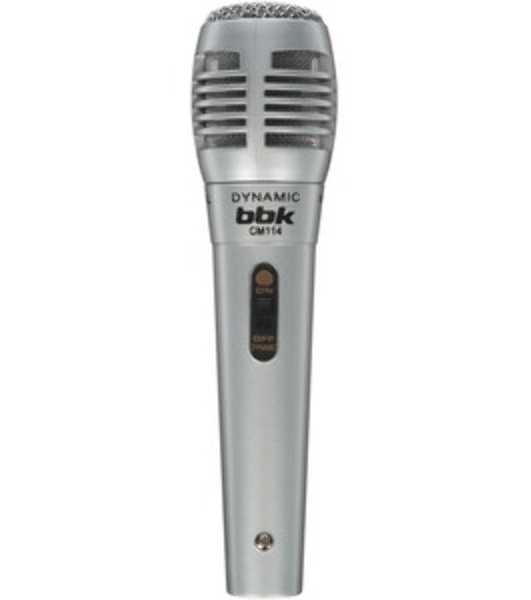 Микрофон BBK CM-114 серебристый