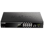 Коммутатор D-Link DGS-1010MP/A1A, 9×1 Гбит/с + 1×1 Гбит/с SFP, неуправляемый, фото9