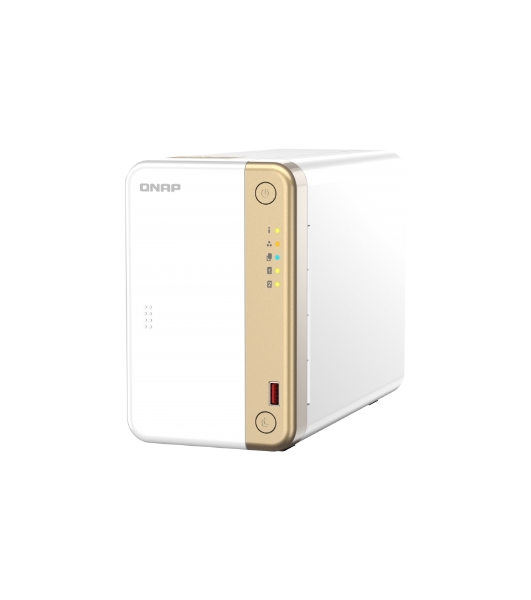 Сетевое хранилище channel QNAP TS-262-4G NAS 2 HDD trays, 2 x M.2 NVMe PCIe Gen 3 x1, 2-core Intel Celeron N4505 2.9 GHz, 4 Gb RAM (4Gb max), 1x2.5 Gigabit Ethernet, Slot PCIe Gen 3 x2, 2 USB 3.2 Gen 2 (10Gbps) Port, 2xUSB USB 2.0 port, 1xHDMI 2.0