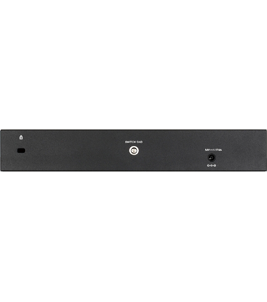 Коммутатор D-Link DGS-1210-10P/F3A, 8×1 Гбит/с + 2×1 Гбит/с SFP, настраиваемый