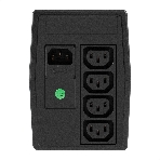 Источник бесперебойного питания ExeGate Smart LB-450.LCD.AVR.4C13 (450VA/270W, LCD, AVR, 4*C13, батарея 12V 4.5Ah, Black), фото13