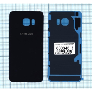 Задняя крышка для Samsung G928 Galaxy S6 Edge Plus темно-синий