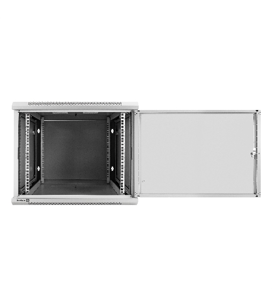 Шкаф телекоммуникационный 19' настенный 9U ExeGate EC-WM-9U.450.M.GREY (19', 9U, 600x450x500 мм (ШхГхВ), передняя дверь металл, съемные боковые панели, пыле- и влагозащита IP23, светло-серый RAL 7035)