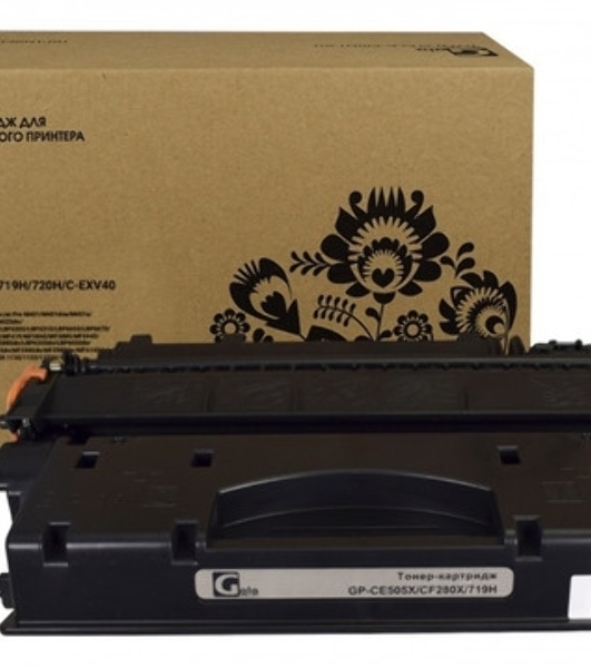 Картридж лазерный GalaPrint GP-CE505X/CF280X/719H черный (6900 стр.) для HP LaserJet P2050/P2055/P2055D/P2055DN/Pro 400/M401/425/Canon LBP 6300dn/6650dn/MF5840dn/5880dn/MF5940