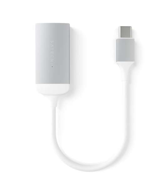 Адаптер Satechi Type-C to HDMI 4K 60HZ. Поддержка 4K/60Hz. Материал корпуса алюминий. Цвет серебряный.