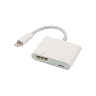 Переходник Rexant Lighting (Male) - HDMI (Female)