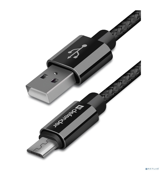 Кабель Defender USB 2.0 TO MICRO-USB 1M черный USB08-03T