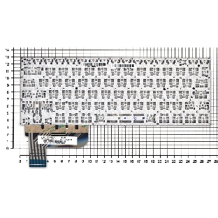 Клавиатура для ноутбука Asus Zenbook UX21A черная