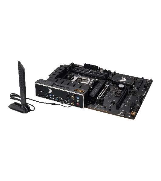 Материнская плата ASUS TUF GAMING B650-E WIFI, AM5, AMD B650, 4xDDR5, 4xSATA, 2xM.2, 1xPCI-E 4.0 x16, 2xPCI-E x1, 2xDP, 1xHDMI, 1x 2.5Gb LAN, 1xUSB-A 3.2 Gen 2, 2xUSB-A 3.2 Gen 1, 4xUSB-A 2.0, 1xUSB-C 3.2 Gen 2, 3x3.5 мм, 7.1, ATX