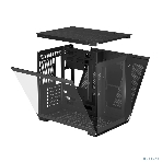 Компьютерный корпус без блока питания PCCOOLER C3 T500 BK, Panoramic Mid Tower, Black, TG, 0.7 SPCC, no fans ATX, mATX, mITX 175/400/200мм 1x2.5', 2x3.5', 6xPCI 1xUSB-C 3.1, 2xUSB-A 3.0 415x295x368mm, фото21