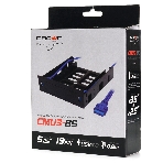 Панель с двумя портами USB 3.0 в слот 5.25 компьютерного корпуса и слот 1x3.5/2x2.5 CMU3-B5, фото5
